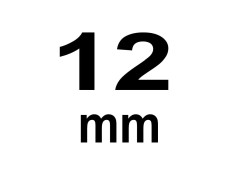 12 mm Breite