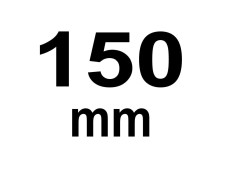 150 mm Breite