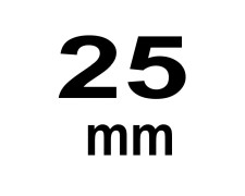 25 mm Breite