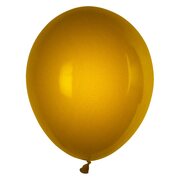 Luftballons gold Ø 250 mm, Größe M, 10 Stk.