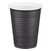 Kaffeebecher Heigetrnkebecher braun/grau-wei 180 ml,  70 mm, PP, 100 Stk.