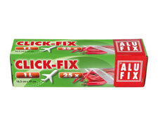 ALUFIX Click-Fix 1 Liter Flugbeutel Haushaltsbeutel 16,5 x 19 cm mit Doppel-Druckverschluss 25 Stk.