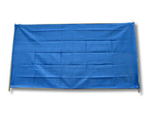 Bauzaunnetz ge�st 1,80 x 3,45 m 150 g/m� blau