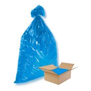 LDPE-Seitenfalten-Mllscke 240 L, 650 + 550 x 1350 mm, Typ 100 = 85 my, 50 Stk.