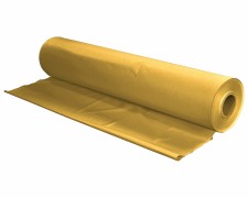 Tischtuch Tischdecke Biertischdecke LDPE gold perforiert auf Rolle 0,70 x 240m