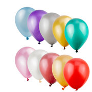 Luftballons Perlmutt, bunt, 30cm, 50 Stk.