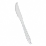 Einweg-Messer PREMIUM, 185mm, Kunststoff, lebensmittelecht transparent, 50 Stk.