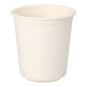 Hei�getr�nkebecher aus Zuckerrohr pure 100 ml, � 63mm, 50 Stk.