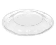 BIO Deckel transparent passend zu Salatschalen  17 cm aus PLA, 50 Stk.