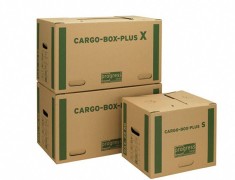 progressCARGO CARGOBOX PLUS X - Umzugskarton Transportkarton, 660x350x360mm