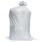 Schwerlastsack Gewebesack Hochwassersack Getreidesack Lagersack PP mit rotem Streifen 650 x 1050 mm 50 kg weiss