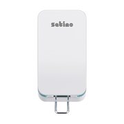 Satino Hyginity Clean&Care Seifenspender 500 ml, System SF2, 26,1 cm x 12,2 cm x 11,7 cm, manuell, wei�