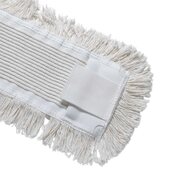 Baumwollmopp Premium mit Tasche und Lasche weiss 40cm, 10 Stk.