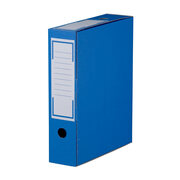 Archiv-Ablagebox 315x76x260mm wiederverschliebar blau