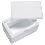Isolierboxen mit Deckel aus Styropor EPS, 260 x 170 x 150 mm, 1,7 Liter