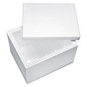 Isolierbox mit Deckel aus Styropor EPS, 690 x 565 x 470 mm, 101,5 Liter