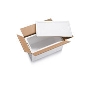 Isolierboxen mit Deckel aus EPS 485 x 270 x 235 mm 16 Liter, inkl. Umkarton