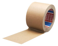 TESA Papierklebeband tesapack 4713 mit Naturkautschukkleber  75mm x  50m, braun