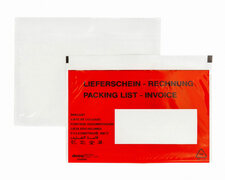 DOCUFIX Dokumententaschen *Lieferschein/Rechnung*Schweiz 175x120+15mm,  250 Stk.
