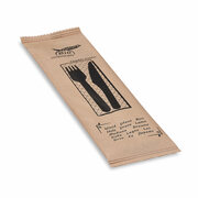 Bestecksets aus Holz biologisch abbaubar 4-teilig hygienisch verpackt, 50 Sets