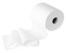 Handtuchrolle Tissue, 100% Zellstoff 3-lagig 20 cm x 100 m, weiß, 6 Stk.