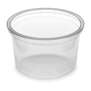 Dressingbecher Feinkostbecher transparent PP 30 ml mit  46 mm 50 Stk.