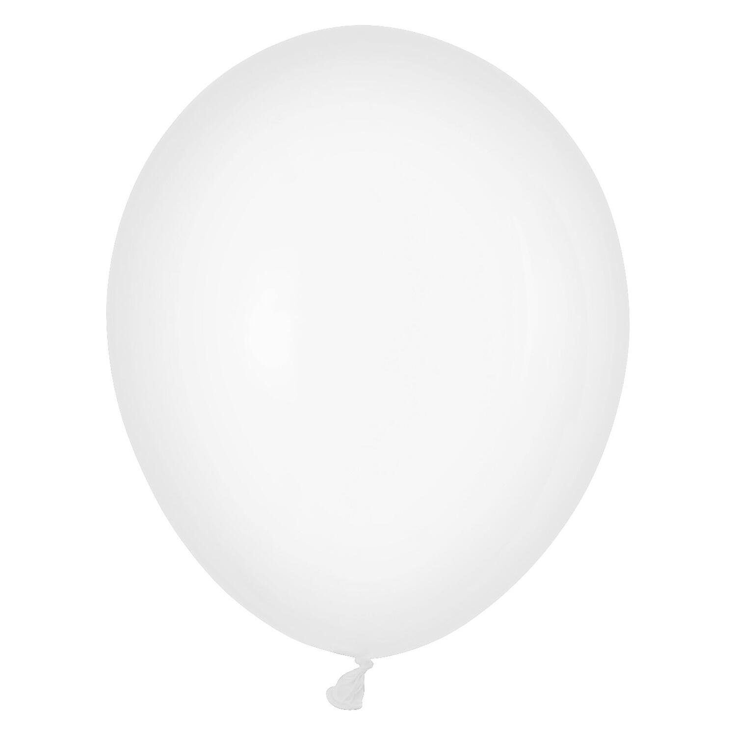 Luftballons weiß Ø 250 mm, Größe M, 100 Stk.