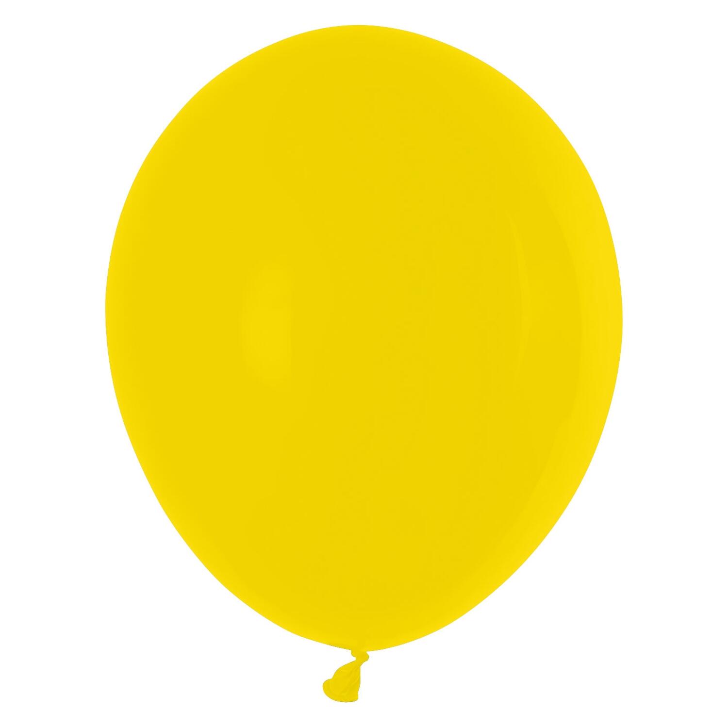 Luftballons gelb  250 mm, Gre M, 100 Stk.