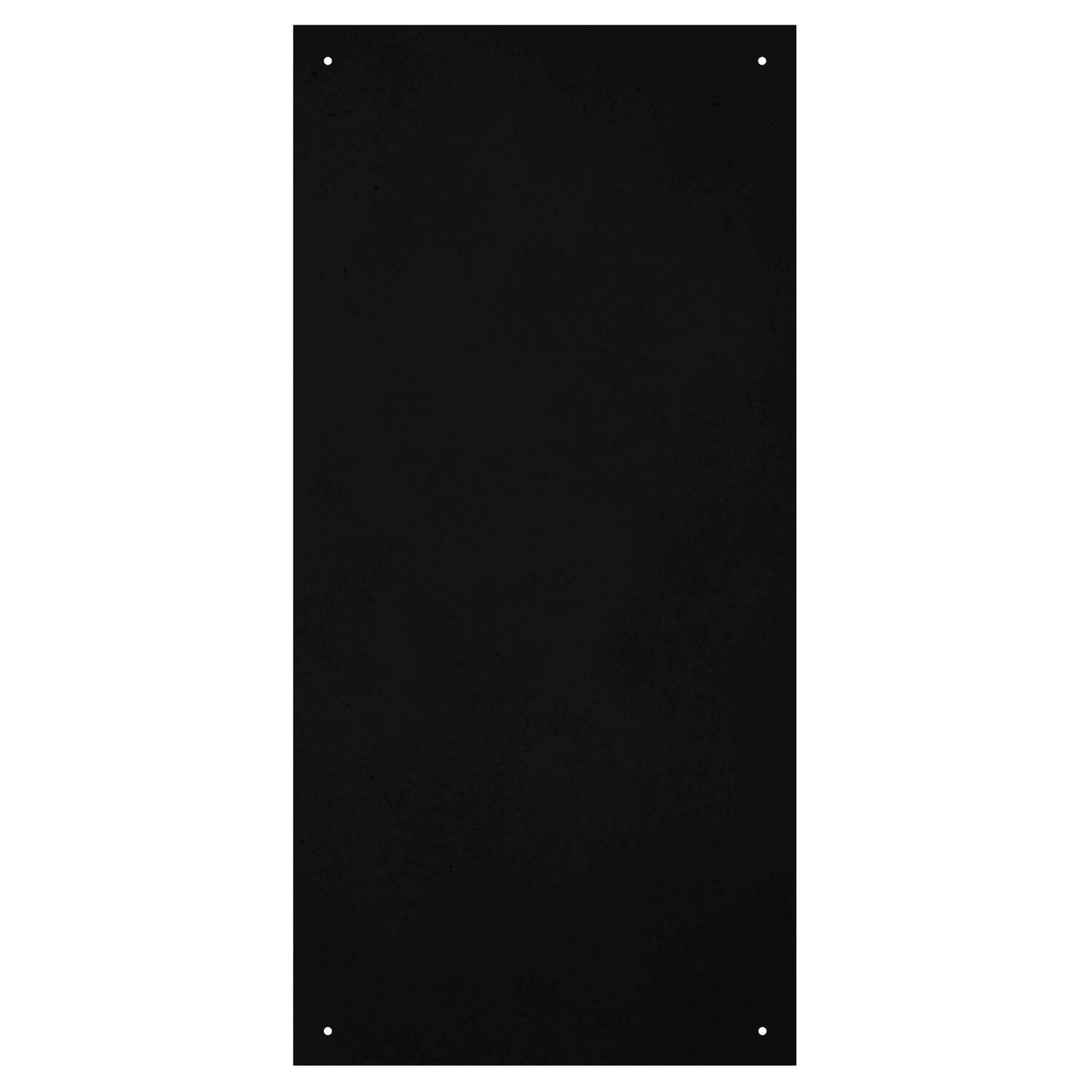 Wand-Kreidetafel ohne Rahmen, schwarz, 58x120cm, 1 Stk.