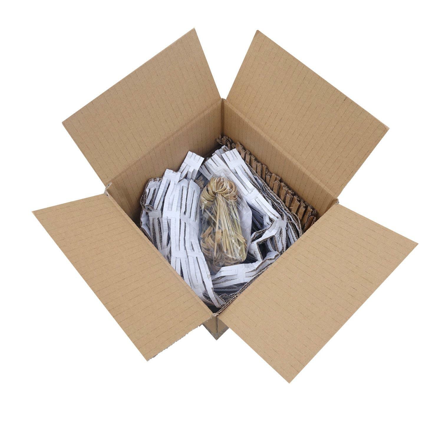 Füllmaterial Polstermatten Wellpappe Kartonage Shreddermaterial Recycling 15kg