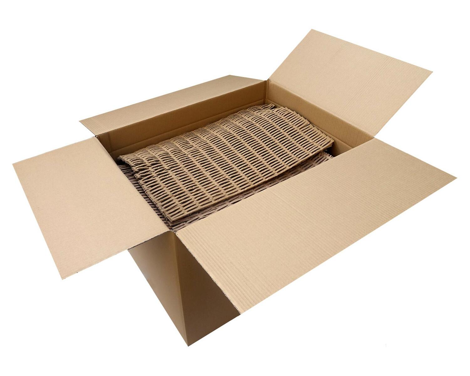Füllmaterial Polstermatten Wellpappe Kartonage Shreddermaterial Recycling 15kg