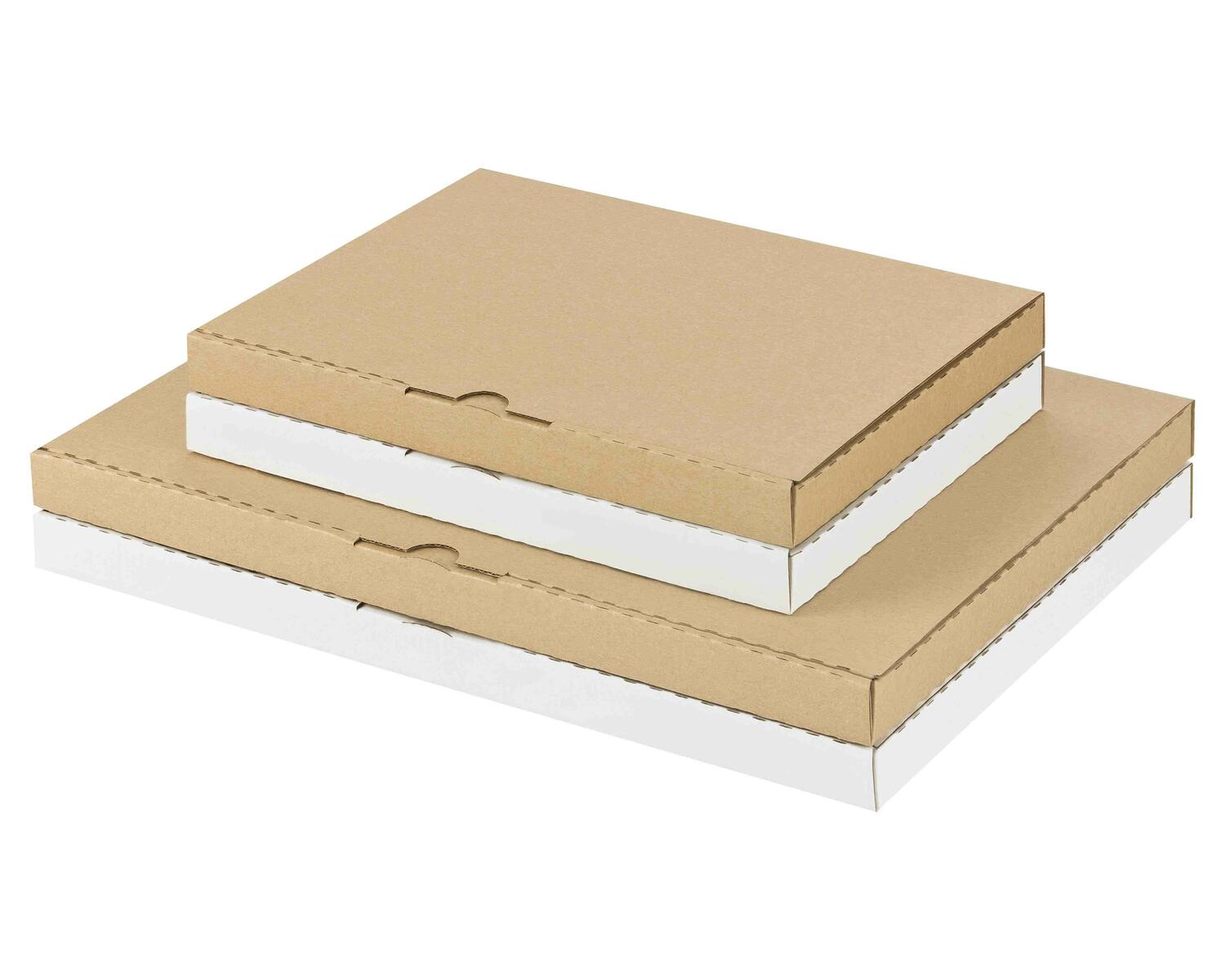 Versandkarton 255x190x30mm schnelle Aufrichtung Steckverschluss Maxibrief DHL briefkastentauglich Hhe 3cm A5 B5 braun