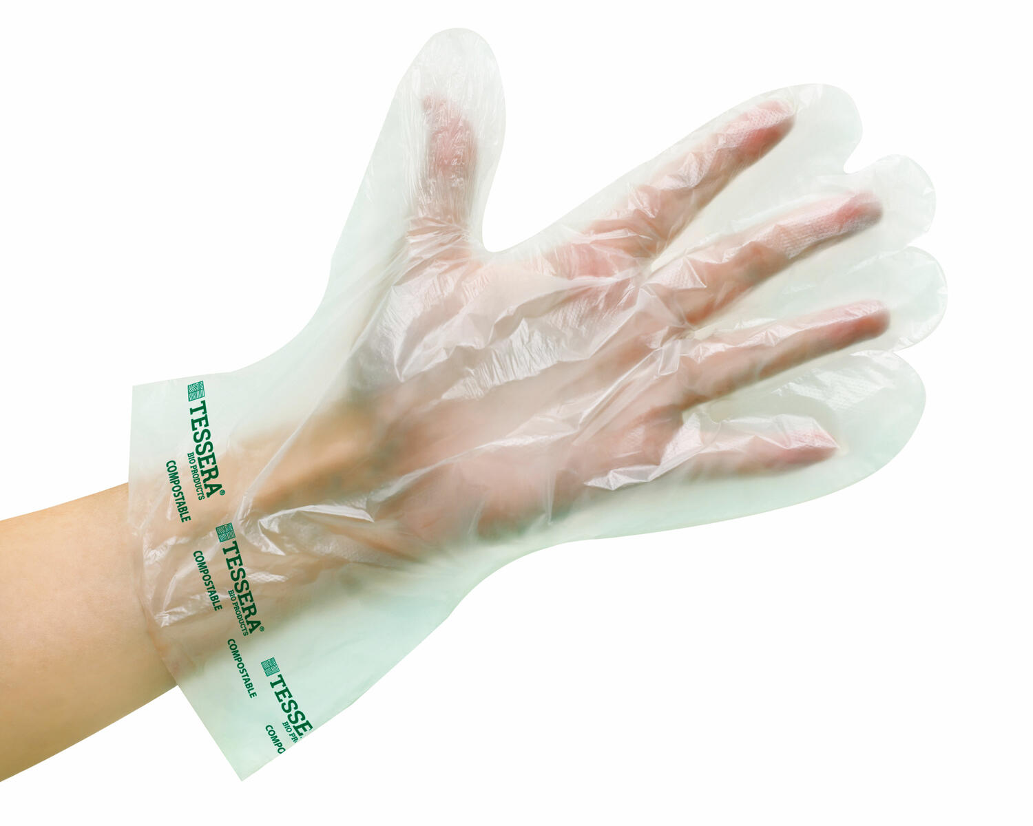 Biologisch Abbaubare und Kompostierbare Handschuhe aus Maisstärke XL, 100 Stk.