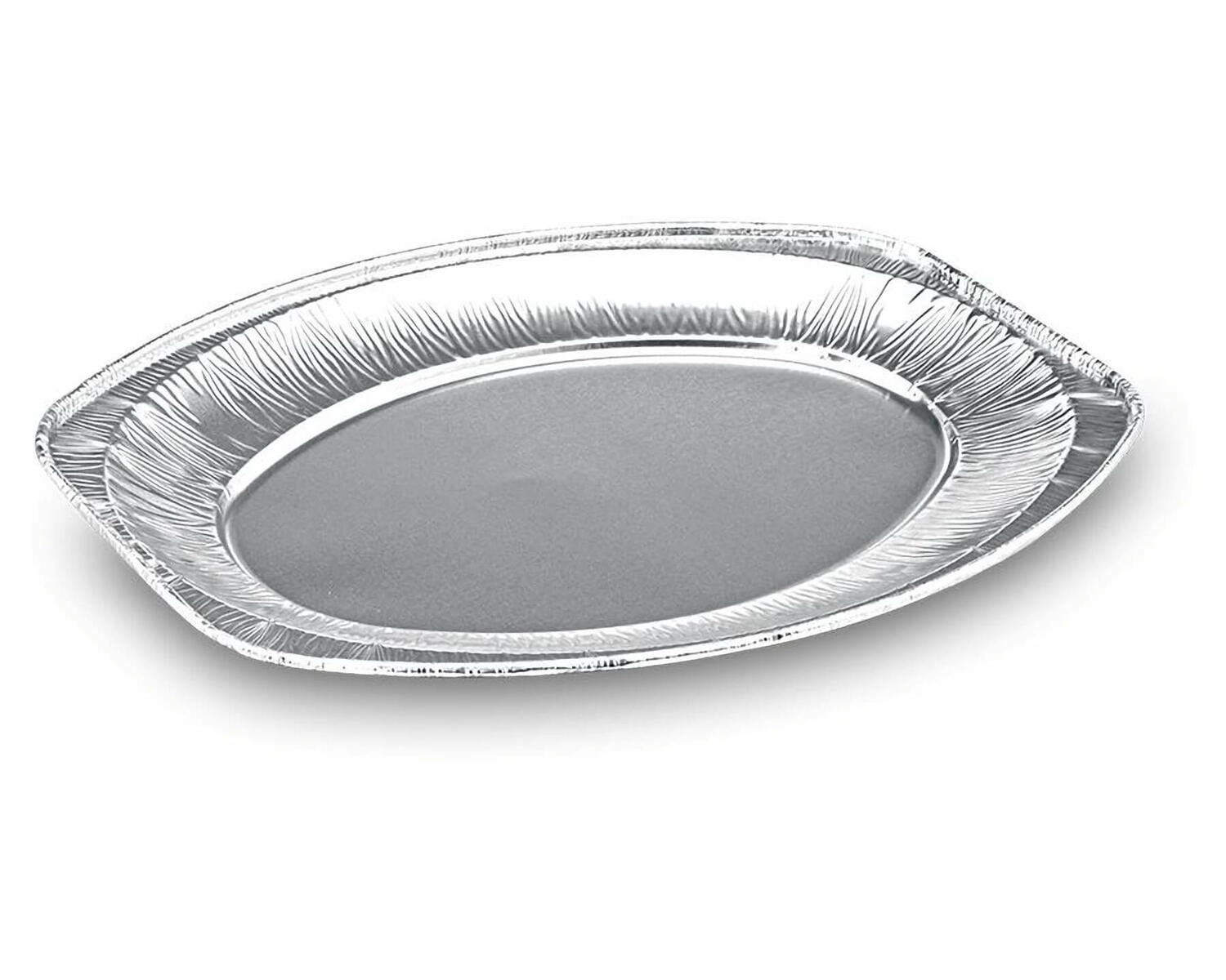 Alu-Catering-Platte, Aluminium-Partyplatte, Servierplatte 333 x 233 mm,  10 Stk.