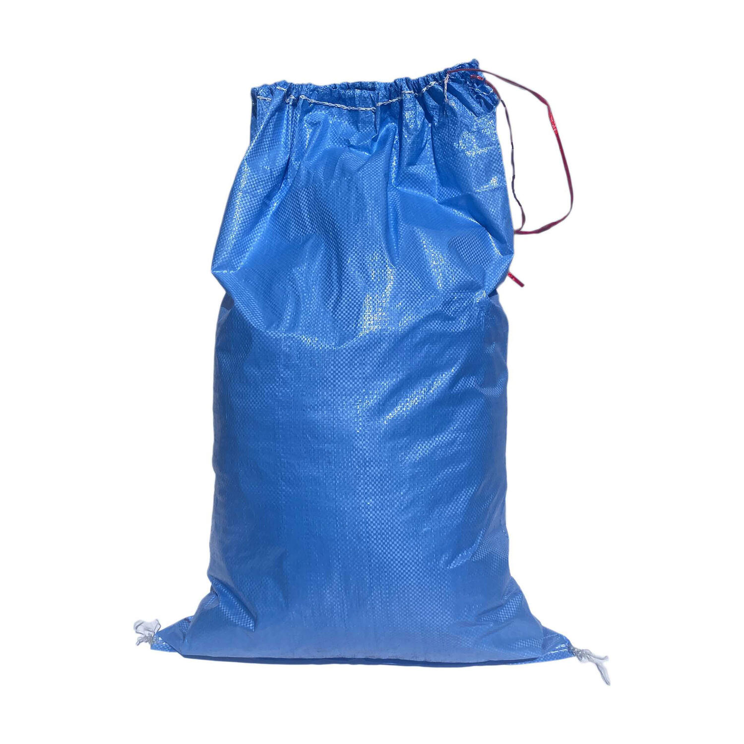 Schwerlastsack Gewebesack Hochwassersack Getreidesack Lagersack 500 x 800 mm PP 30kg mit Band, BLAU