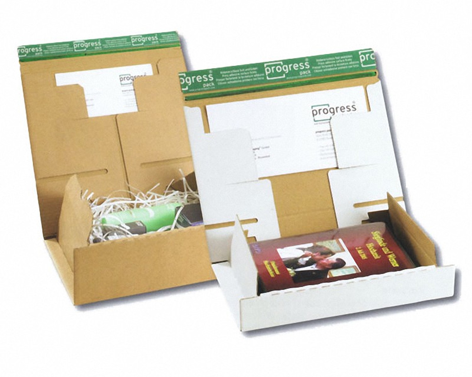 Post Versandkarton Packbox L Sk Verschluss Aufreissfaden 328x290x1mm Braun