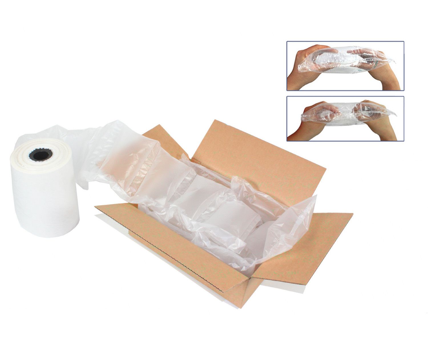 Luftkissenfolie WiAir für 1000 BM2000 Airpacker-056B| 2700 Luftpolster 200x100mm