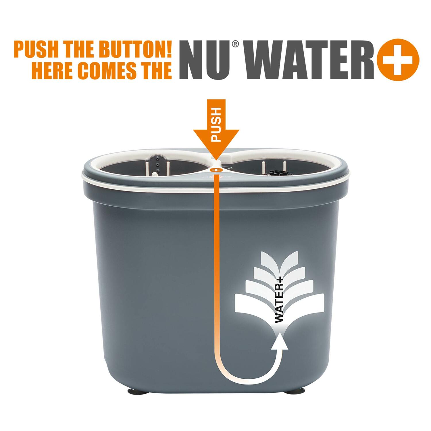 Splboy NU water+ portable Tragbarer Geschirrspler Vorteilsset + Reinigerset