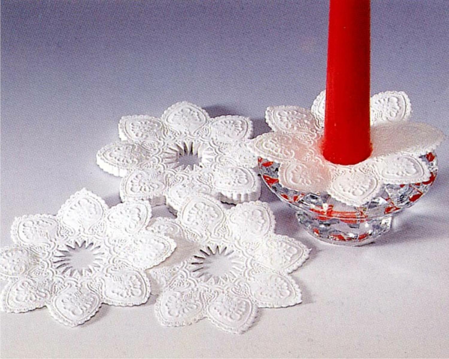Kerzen-Manschetten aus Papier Ø 10 cm, 100 Stk.