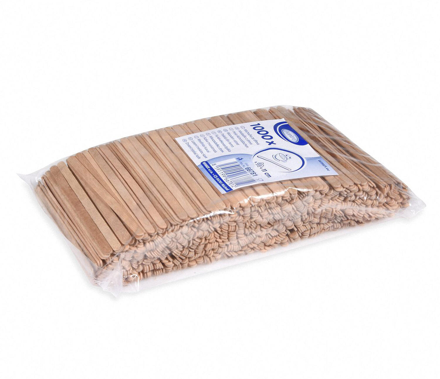 Holz-Rhrstbchen fr Coffee to Go Becher und Kaffeebecher, 110mm, 1000 Stk.