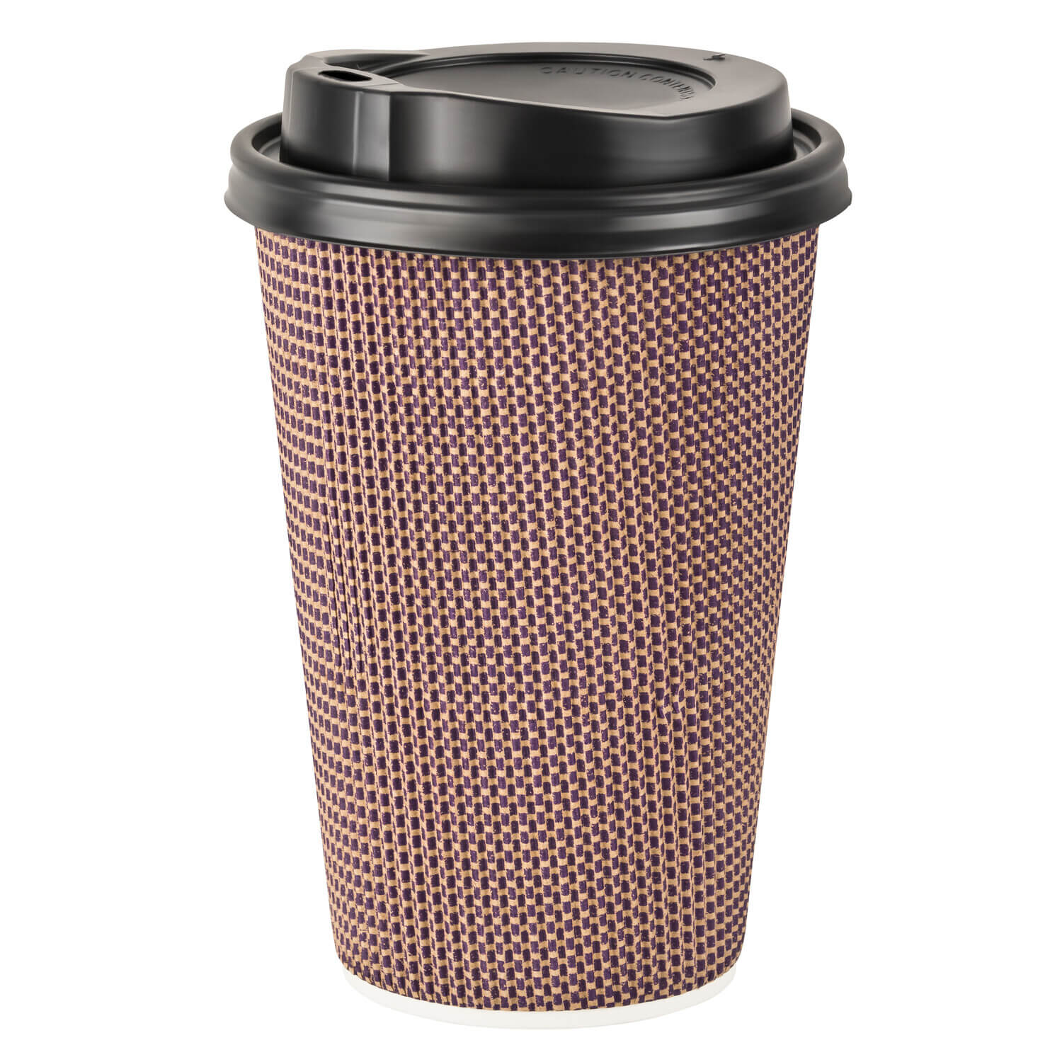 Premium Doppelwand Kaffeebecher CoffeeToGo mit Trinkdeckel 400/510ml, 100 Stk.