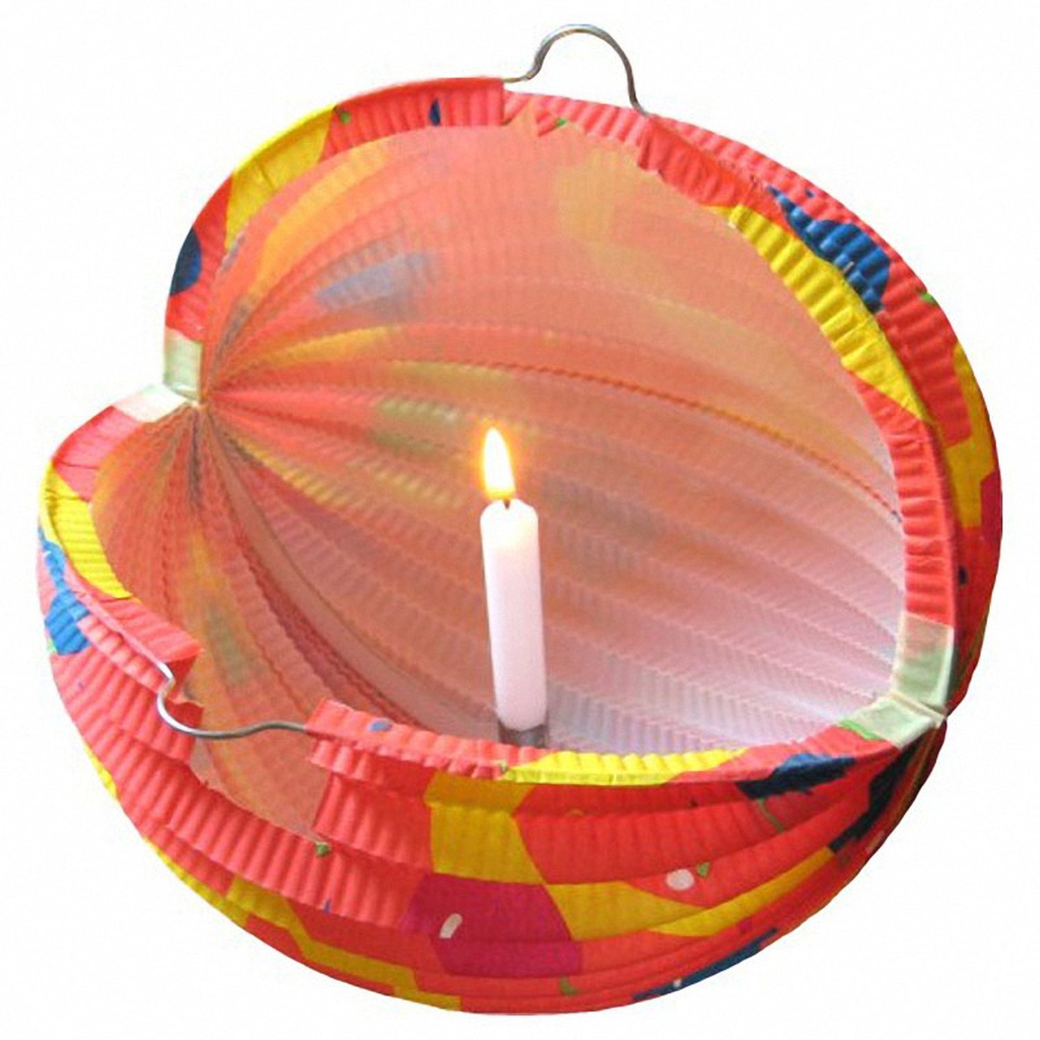 Lampion kokardenfrmig MOND  33 cm