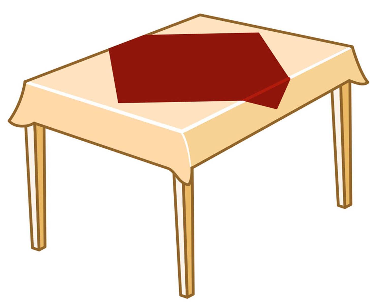 Damastmitteldecken 80 x 80 cm wei, 250 Stk.