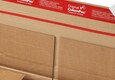 ColomPac Universal-Versandverpackung 480 x 330 x 105mm Extra Stabil mit Selbstklebeverschluss & Aufreifaden