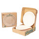 Holzteller Einwegteller aus Pappelholz rund Ø19cm FSC® nachhaltig, 25 Stk.