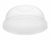 Eisbecher aus Kraftpapier FSC rund 230 ml braun mit transparentem Domdeckel, 50 Stk.
