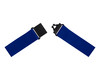 Textilband fr Ausweishalter Schlsselband Lanyard Schlsselbnder blau, 10 Stk.