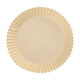 Backpapierzuschnitte für Heißluftfritteusen Mikrowelle Backofen Ø16cm x 4,5cm braun
