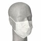 Mundschutzmasken 3-lagig Vlies 9 cm x 17,5 cm weiss medizinisch & HACCP, 50 Stk.