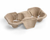 Getr�nkehalter Tragetablett Becherhalter 2 Becher Coffee to Go 21x11cm,  30 Stk.